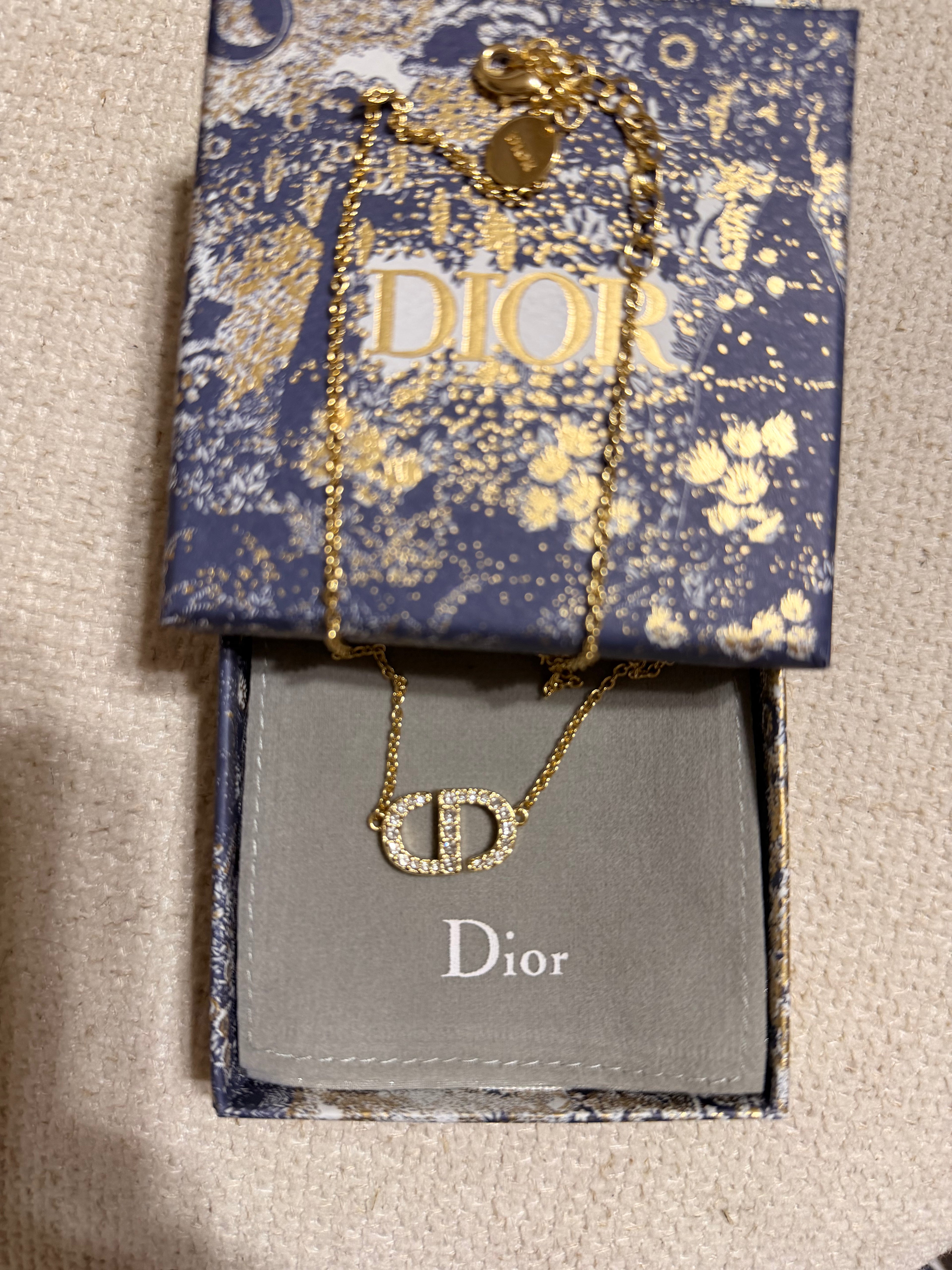 Dior Petit CD Necklace
